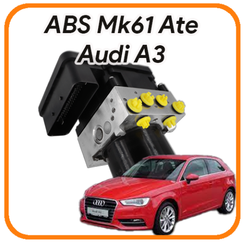 ABS Audi A3 8P 2006-2012 Ate MK61 TT1 ABS Audi A3 8P 2006-2012 Ate MK61 TT1